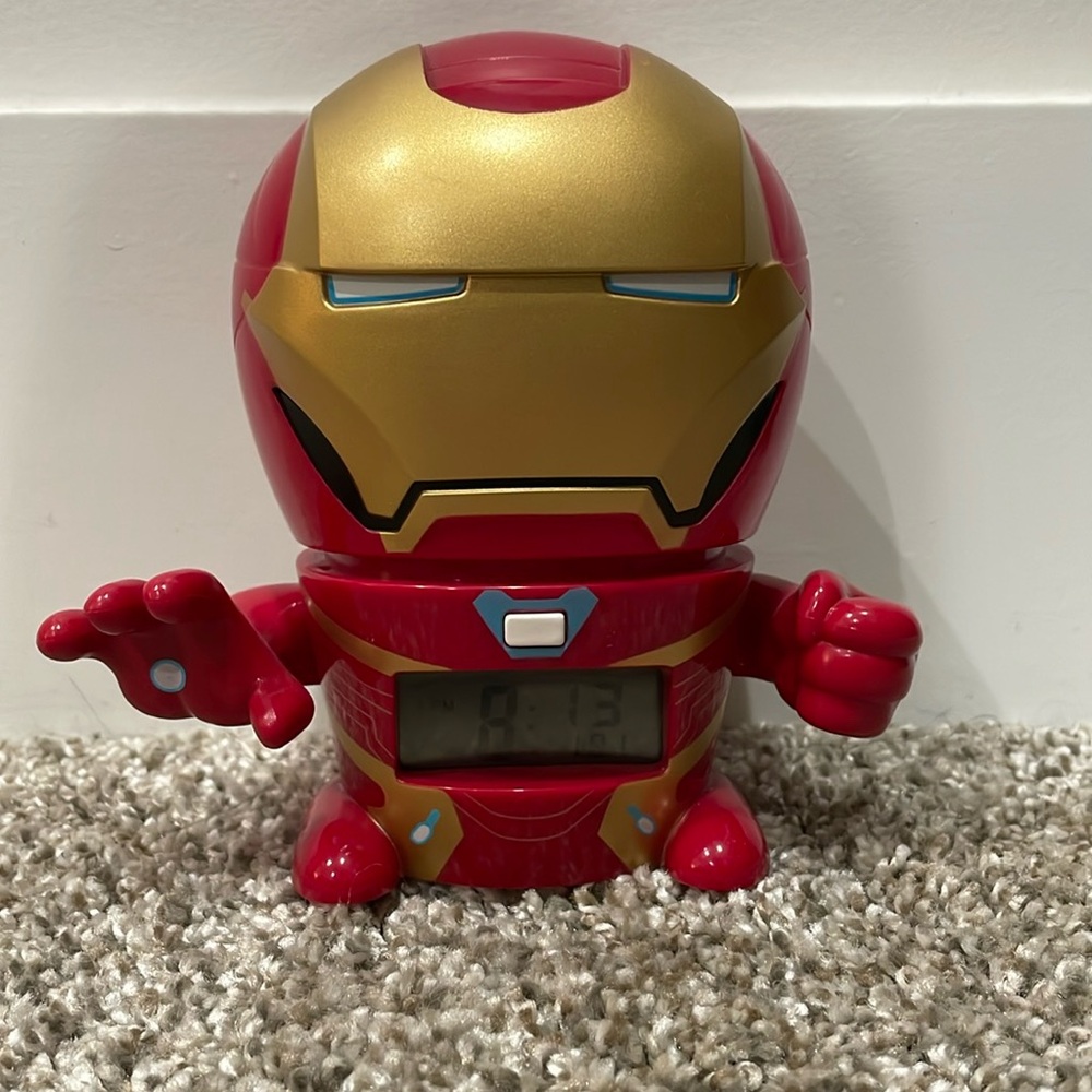 Marvel Iron Man alarm clock